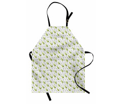 Bunnies with Floral Motifs Apron