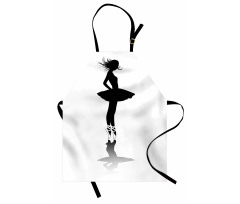 Dancer in a Tutu on Stage Apron