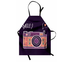 Vintage Old Camera Design Apron