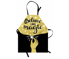 Believe in Magic Lettering Apron