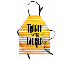 Travel the World Exploration Apron