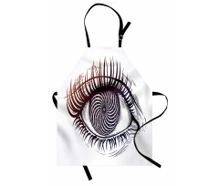 Outer Space Vortex Pupil Apron