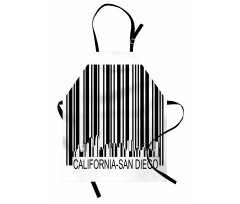 Barcode City Buildings Apron