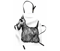 Brush Strokeds Apron