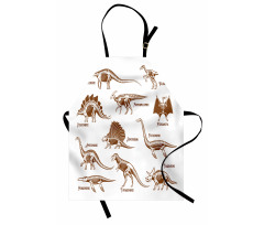 Reptile Dinos Apron