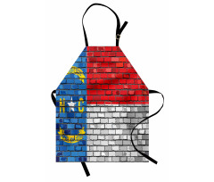 North Carolina Brick Wall Apron