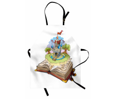 Fantasy Book World Apron