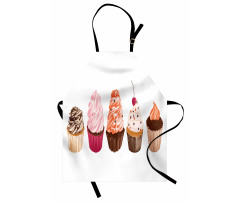 Cakes with Frosting Topping Apron