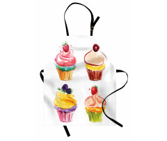 Pastel Watercolor Bakery Apron