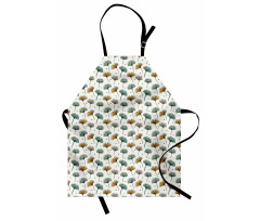 Floral Autumn Design Apron