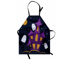 Dark Night and Haunted House Apron