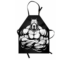 Biceps Bodybuilder Animal Apron