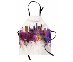 Grunge Splashes Cityview Apron