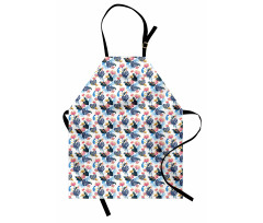 Exotic Forest Growth Petal Apron