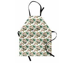 Romantic Jungle Flourish Apron