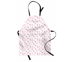 Origami Cranes with Hearts Apron