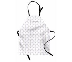 Retro Style Triangles Apron