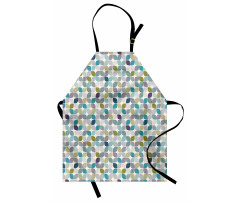 Abstract Forms Pastel Tones Apron