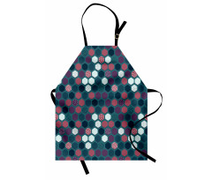 Vibrant Hexagon Shapes Apron