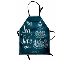 Pastries Bakery Drawing Art Apron