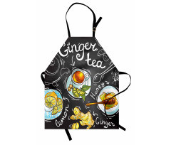 Healthy Lifestyle Drink Theme Apron