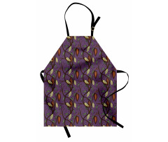 Cocoa Beans on Tree Branches Apron