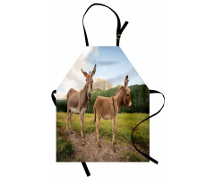 Dolomites Italy Countryside Apron