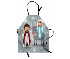 Historical Birth Cartoon Apron