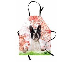 Pet Animal on Swirls Apron