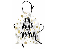 New Year Snow Apron