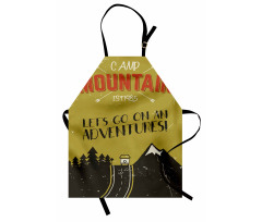 Lets Go on an Adventure Words Apron