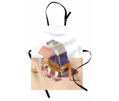 Camper Van Chairs and Surfboard Apron