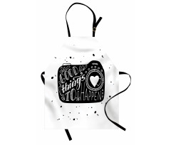 Things to Happen Words Apron