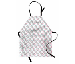 Valentines Day Camera Animal Apron