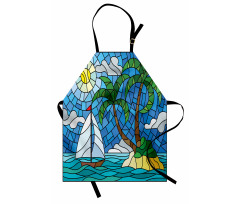 Stained Glass Mosaic Style Apron