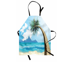 Palm Tree on the Beach Apron