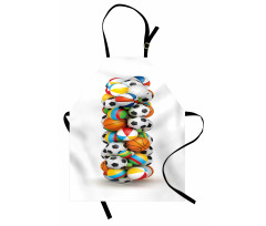 Balls Alphabet Theme Apron