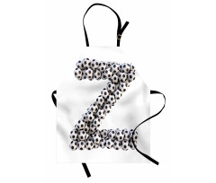 Last Letter Alphabet Apron