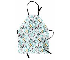 Spring Season Nature Art Apron