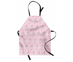 Blossoming Cherry Flowers Apron