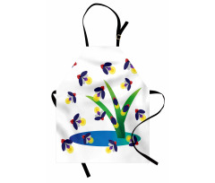 Bugs Flying Around Water Apron