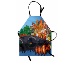 Night City Canal Bridge Apron