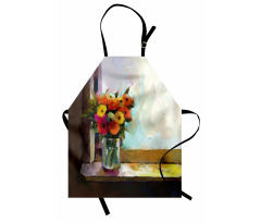 Bouquet in a Vase Art Apron