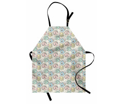 Birdcages Flowering Trees Apron