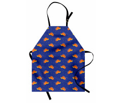 Birds in Starry Night Sky Apron