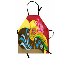 Colorful Abstract Ethnic Apron