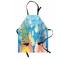 Butterflies on Flowers Apron