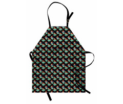 Abstract Girl with Fish Apron