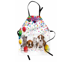 Cat and Dog Party Apron