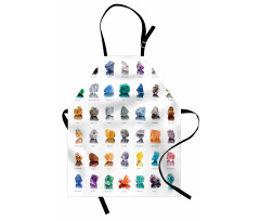 Mineral Geology Theme Apron